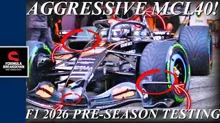 What We Learned From McLaren’s MCL40 F1 Pre-Season Test