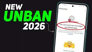 Whatsapp Spam Problem New Solution 2026 | This account can no longer use Whatsapp Problem New 2026