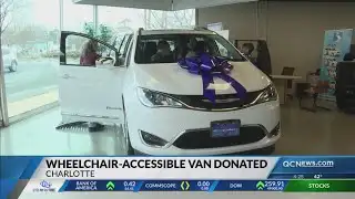 Wheelchair-accessible van donated