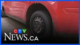 Wheels stolen off Edmonton car 4 times