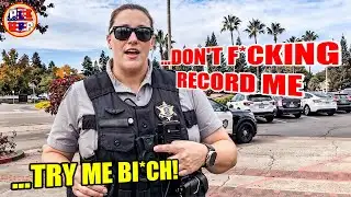When Entitled DUMB Cops Completely Lose it and Get ARRESTED | 1st Amendment Audit | Id Refusal #337