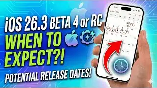 When Is the Next iOS 26.3 Beta Coming? Beta 4 or RC?