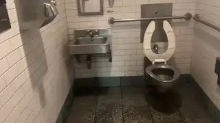 When nature calls, NYC subway bathrooms don