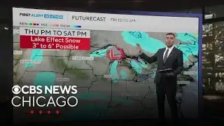 When snow will return to the Chicago area