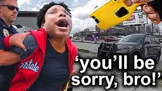 When Super Entitled Karen Messed With The Wrong Cops,Traffic Stop Explodes Into 5 Felonies