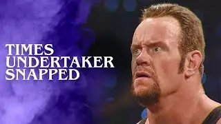 When Undertaker crashes out
