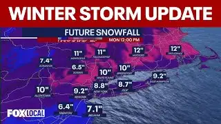 When will the winter storm hit NYC area? 4 pm weather update