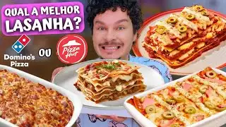 Which is the best lasagna? Pizza Hut vs. Domino
