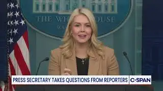 White House Press Secretary Calls Reporter "Left-wing Hack"