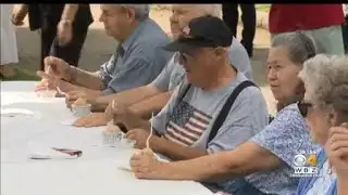 Whitman volunteers surprised with ice cream social