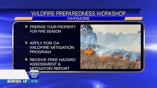 Whitmore hosts wildfire prep workshop for homeowners