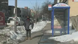 Who is responsible for snow removal from sidewalks, bus stops?