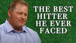 Who is the best hitter Roger Clemens faced?