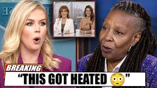 "Whoopi Goldberg Faces Backlash After Tense Live Exchange With Karoline Leavitt 😳 | Internet Reacts"
