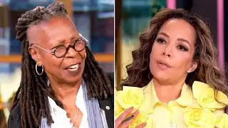 Whoopi Goldberg Gets Distracted by Sunny Hostin