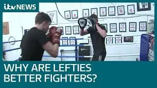 Why are left-handed people better fighters? | ITV News