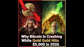 Why Bitcoin Is Crashing While Gold Hits $5,000 in 2026