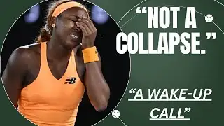 Why Coco Gauff’s Loss Is NOT a Warning Sign  The Real Analysis