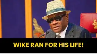 Why Did Wike Sneak Out The Back? Workers Tried Blocking His Convoy Today!