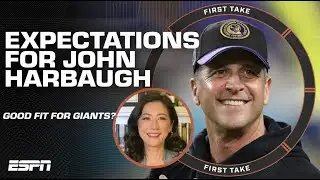 Why hiring John Harbaugh was a no-brainer for the Giants | First Take
