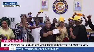 Why I Defected To Accord Party  - Gov Adeleke