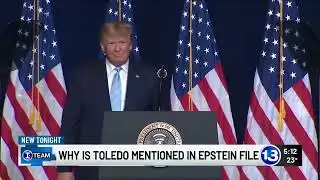 Why is Toledo mentioned in the Epstein file?