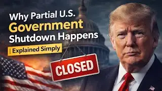 Why Partial U.S. Government Shutdown Happens | Explained Simply