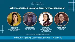 Why we decided to start a local news organization