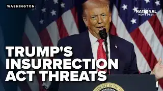 Why would Trump enact Insurrection Act in Minnesota?