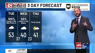 Widespread “colder” rain moving in by the afternoon