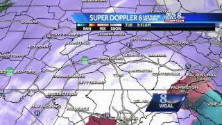 Widespread, heavy snow expected until 10 a.m.