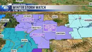 Widespread, moderate to heavy snow returns