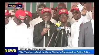 WIKE THREATENS TO BREAK YAKUBU GOWON STADIUM