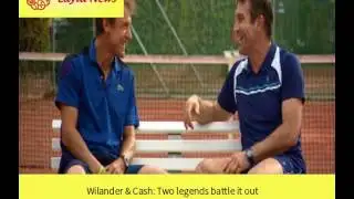 Wilander & Cash: Two legends battle it out |  By : CNN