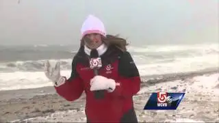 Wild winds whip Sandwich