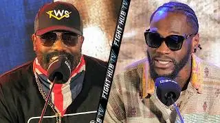 Wilder vs Chisora FULL Press Conference & Face Off Video