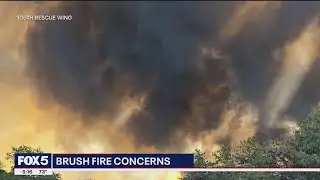 Wildfire burns over 100 acres in West Milford, NJ