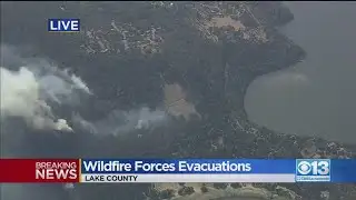 Wildfire Forces Evacuations