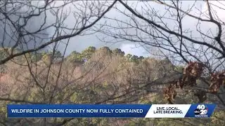 Wildfire In Johnson County Now Fully Contained