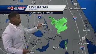 Wildfire Under Red Flag Warning - Dry Weekend Continues | Central Florida Forecast April 12