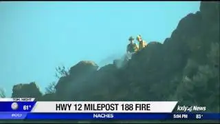 Wildfires continue to burn across Central Washington
