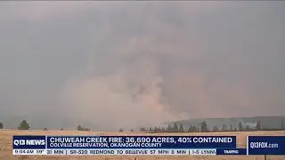Wildfires in Washington continue