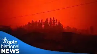 Wildfires leave thousands stranded in Mathias Colomb Cree Nation | APTN News
