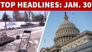 Will it snow again this weekend? Will the government shut down?