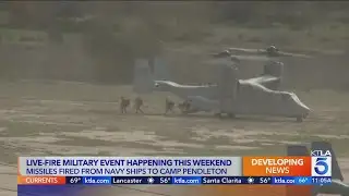 Will military showcase shut down 5 Freeway?