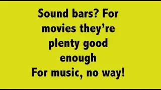 Will sound bars ultimately wipe out receivers?