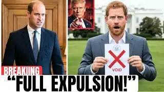 William Demands ‘Full Exile’ for Harry After Trump Attack – Visa Danger Looms!