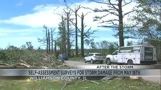 Williamson County EMA collecting self-assessment damage surveys for May 16 tornado