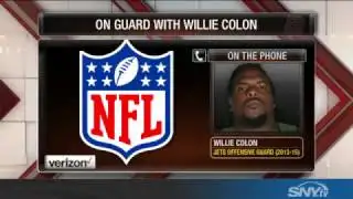 Willie Colon talks Rex Ryan, Christian Hackenberg and Brandon Marshall