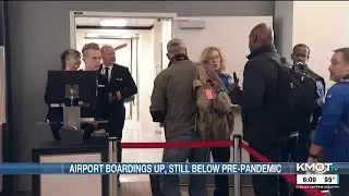 Williston airport boardings increase as bigger planes arrive